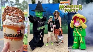 LEGOLAND Florida's BRICK-or-TREAT Monster Party 2024 🎃 Trying ALL 5 NEW Desserts
