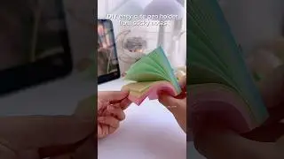 DIY easy cute pen holder 🌈#shorts #art #diy #muktaartandcraft #youtubeshorts