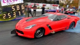 KEN QUARTUCCIO BREAKS THE 1/4 MILE RADIAL ET RECORD!
