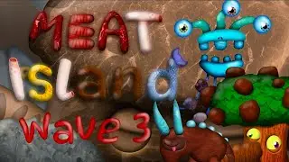🍗Meat island 3 Wave new two elementals monsters( Fanmade animation) 🍗