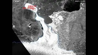 Conger ice shelf collapse 2022