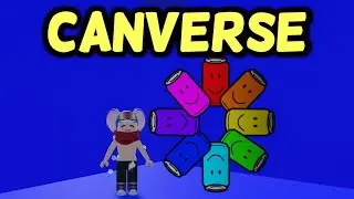 Как получить банку CANVERSE в игре FIND THE CANS Roblox