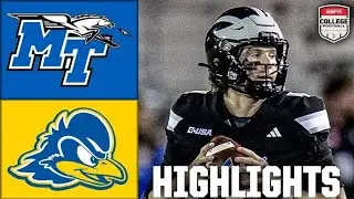 WEEK   9  MIDDLE TENNESSEE BLUE RAIDERS 3-3  @  DELAWARE FIGHTING BLUE HENS 3-3 CFB SEASON 6 2025