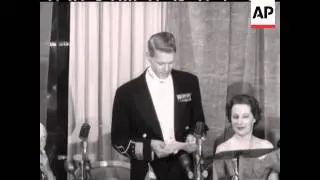 GENERAL NORSTAD ATTENDS DINNER - SOUND