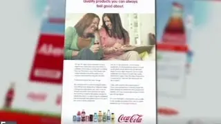 Coke's latest ad campaign: It's safe