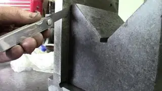 Simple metrology for a semi precision angle plate