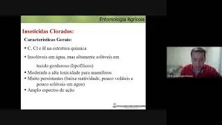 Aula 5:   Toxicologia I -   Conceitos, Par&acirc;metros Toxicol&oacute;gicos  e Formula&ccedil;&otilde;es dos inseticidas II