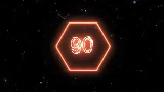 Orange sota neon timer 90 seconds (countdown)