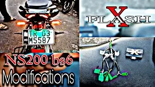 Flasher || X-Flash For NS200 || plug and play Hazard Flasher install @TheUK07Rider#thetr03rider