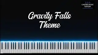 Gravity Falls Theme - Virtual Piano Tutorial