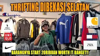 THRIFTING DIBEKASI SELATAN GARASI THRIFT - START 20RIBUAN MURAH CUY!!
