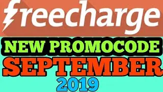 #ashoktechnical#freecharge#newcode || FREECHARGE NEW  PROMOCODE SEPTEMBER 2019