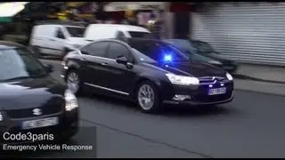 Unmarked Police Cars - Paris // Voitures de police banalisées (collection)