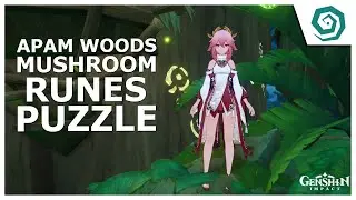 Apam Woods' Mushrooms Puzzle - Sumeru - Genshin Impact