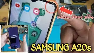 SAMSUNG A20s INDIKATOR BATERAI SILANG