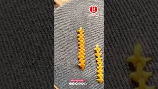 Universal mending stitch method Part