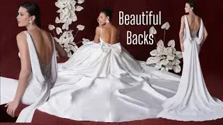 Gorgeous Backs , Classic Romance, Stunning Neckline| Simple Classy Wedding Dresses