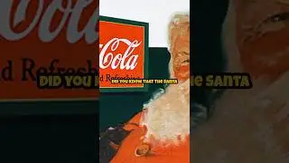Santa's Red Suit: The Surprising Origin Behind His Iconic Look! #facts #shorts #history