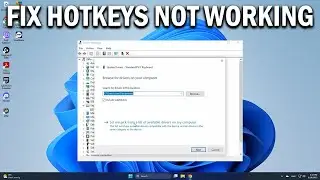 How To Fix Shortcuts or Hotkeys Not Working Problem in Windows 11 or 10 - Easy Fix