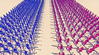 50X vs 50X RANGED UNIT TOURNAMENT  - Totally Accurate Battle Simulator TABS