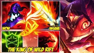 THE KING OF WILD RIFT WITH FIZZ - PERFECT FIZZ E DODGES EVERY FIGHT
