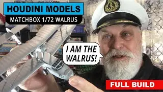 I AM THE WALRUS Matchbox size Full Kit Build and rigging tutorial with extra waffle not Tamiya