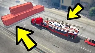 CAN YOU SAVE MICHAEL'S BOAT IN GTA 5? (Unbelievable)