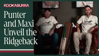 Ricky Ponting & Glenn Maxwell Unveil the Retro Ridgeback, Chat World Cup | Kookaburra Cricket