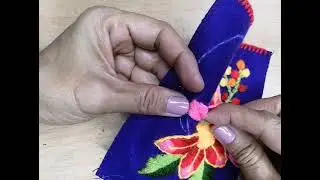 Haz tu Set Navideño con Bordado Ayacuchano 2: Bordando una Bota Navideña