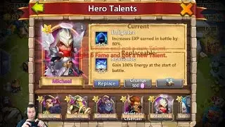 CRAZY Lucky Session 5,000 Gems For Michael + Talent Castle Clash