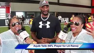 TwinSportsTV: Interview with Aquib Talib (NFL Player, LA Rams)