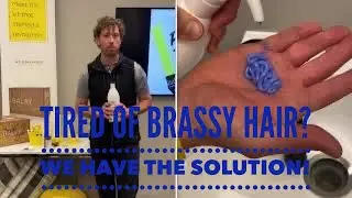 Combat Brassiness with Bleu & Cr&egrave;me