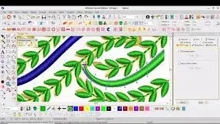 Tatami @ Satin stitch embroidery design || তাতামী এবং সাটিন স্টিচ দিয়ে তৈরী এম্ব্রয়ডারী ডিজাইন