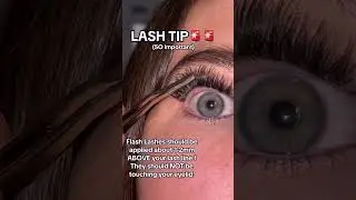 So wenden Sie Wimpern richtig an.