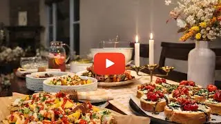 A Cozy Day | Cooking a Special Family Dinner & Kitchen Reset |Bruschetta, Mocktail, appetizer & More