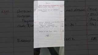 Chapter 13 Bank Reconciliation Statement Class 11th T.S. grewal question no. 6
