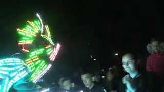 Golden Light Project. Best Led Show (Led РОБОТЫ И ДРАКОНЫ)