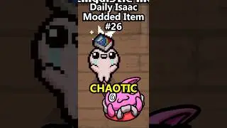 This Isaac Item Gives INFINITE REROLLS? (Daily Modded Item #26) #gaming #isaacrepentance