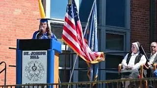 SJHA 2022 - Saint Joseph Hill Academy Salutatorian Speech - Mia Akhrass