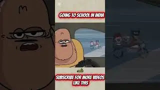 Going school in India funny video 😂🤣 #funnyvideo #shortsfeed #shorts not your type