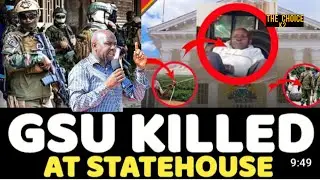 LIVE!!!! BREAKING NEWS!!!!  TWO GSU OFFICERS K!LLED IN 24 HRS!!! GACHAGUA MUST GO!!!!