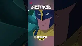 Mystique Escapes Weapon X Program 🙄 #marvel #xmen #wolverine