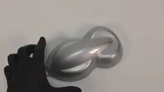 Custom Creative Metallic Automotive Paint Fine Silver Basecoat Spray Process with spray gun BCSM-FS