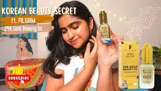 BEST FACE OILS for GLOW in INDIA | ft. 24k GOLD Beauty Oil from Pilgrim | Korean Beauty Secret