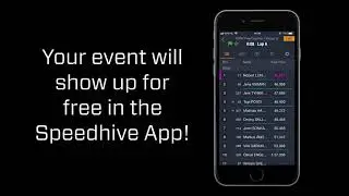 Setup free Speedhive LiveTiming in Orbits 4 & 5