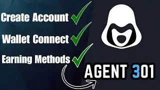 How to connect wallet Agent 301// How to earn from Agent 301
