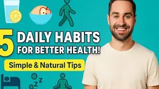 5 Daily Habits for Better Health | Simple Healthy Lifestyle Tips islamic content01❤️❣️❣️