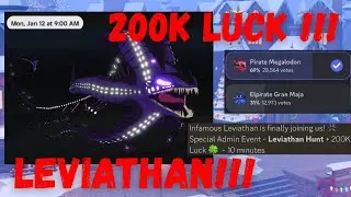 PERSIAPAN LEVIATHAN HUNT 1.6JT LUCK | OPEN PTPT X8 SENIN 10k FISHIT #fishit #roblox #malaysia