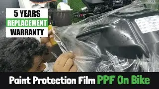 PPF on Bikes | Paint Protection Film ( PPF ) on Ktm Adventure 390 | Scratchproof Film | Motopanda