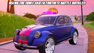 *Новая* машинка Джуни в Fortnite Battle Royale действительно крутая! - Геймплей Fortnite